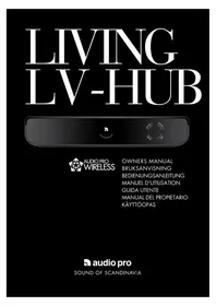 Notice AUDIO PRO LIVING LVHUB Lecteur multimédia