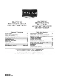 MAYTAG MGDB725BW Bravos XL - Tumble drier