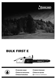 Notice GARLAND BULK FIRST E Scie