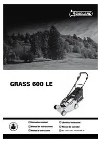Notice GARLAND GRASS 600 LE Tondeuse à gazon
