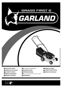 Notice GARLAND GRASS FIRST G Tondeuse à gazon