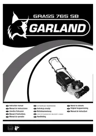 Notice GARLAND GRASS 765 SB Tondeuse à gazon