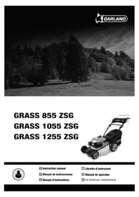 Notice GARLAND GRASS 1255 ZSG Tondeuse à gazon