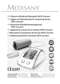 Notice MEDISANA MTX CONNECT Tensiomètre