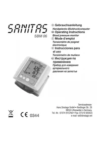 SANITAS SBM 06 - Blutdruckmessgerät