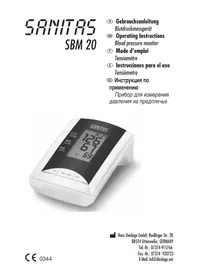 SANITAS SBM 20 - Blutdruckmessgerät