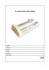 Notice Pavo HD Machine à laminer