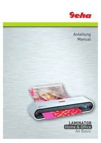 Notice GEHA HOME & OFFICE A4 BASIC Machine à laminer