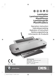 Notice Desq 70245 Machine à laminer