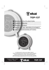 Notice TOKAI TCP137 Alarm clock radio