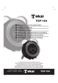Notice TOKAI TCP124 Alarm clock radio
