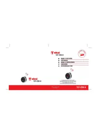 Notice TOKAI TCP120KN Alarm clock radio