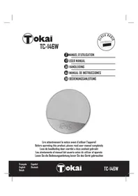 Notice TOKAI TC146W Alarm clock radio