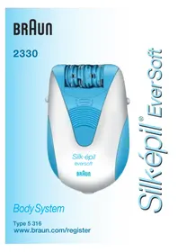 BRAUN Silkepil EverSoft 2330 - Epilátor