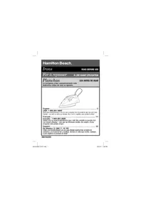 HAMILTON BEACH Professional 14975 - Iron