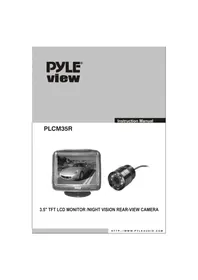 Notice Pyle PLCM35R Moniteur