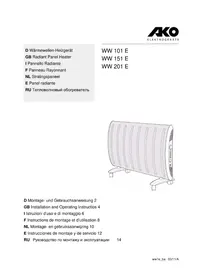 Notice AKO WW 201 E Chauffage
