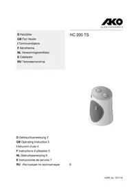 Notice AKO HC 200 TS Chauffage