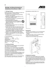 Notice AKO H 2604 Chauffage