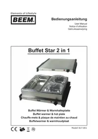 BEEM Buffet Star 2 in 1 - Speisenwärmer