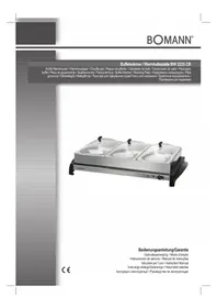 BOMANN BW 2225 CB - Aquecedores de pratos