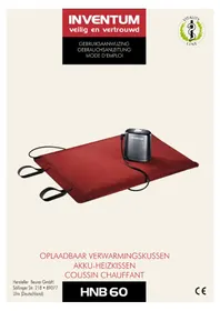 Notice INVENTUM HNB60 Couverture/coussin chauffant