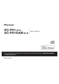 Notice PIONEER XCP01DABSK Enregistreur CD