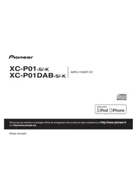 Notice PIONEER XCP01SK Enregistreur CD