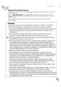 Notice FAGOR FSE 6212 IT Vaskemaskine