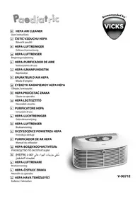 Notice Vicks V9071E Purificateur d'air