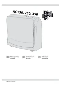 DIRT DEVIL Pureza AC350 - Purificateur d'air