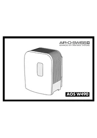 Notice AIR-O-SWISS AOS W490 Purificateur d'air