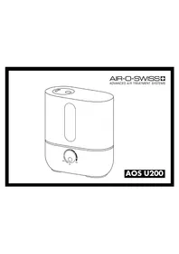 Notice AIR-O-SWISS AOS U200 Purificateur d'air