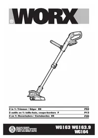 WORX WG164 - Coupe-herbe