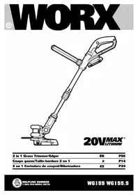 WORX WG155 - Coupe-herbe