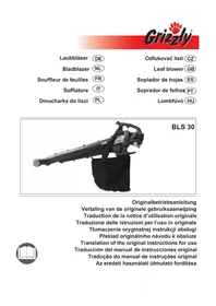 Notice Grizzly BLS 30 Souffleur