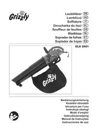 Notice Grizzly ELS 2601 Souffleur