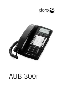 Notice DORO AUB 300I Téléphone