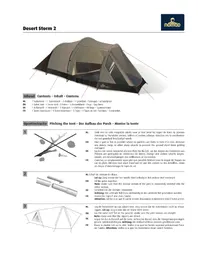 Notice Nomad DESERT STORM 2 Tente