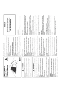 Notice WOODS CASCADE 4 Tent