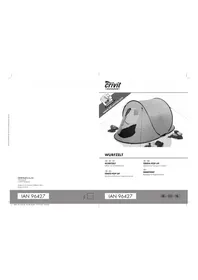 Notice CRIVIT Z31982A Zelt