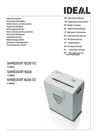 IDEAL Shredcat 8220 CC - Destructeur de document