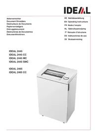 IDEAL 2445 SMC - Destructeur de document