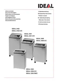 IDEAL 2402 - Destructeur de document