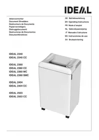 IDEAL 2340 - Destructeur de document