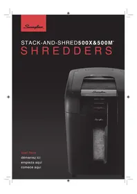 Swingline StackandShred 500M - Destructeur de document