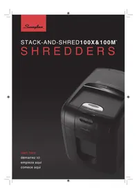 Swingline StackandShred 100X - Destructeur de document