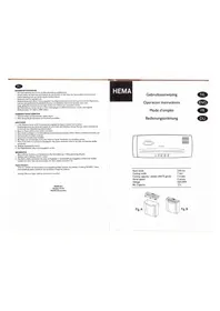 Notice Hema 14882013 Destructeur de document