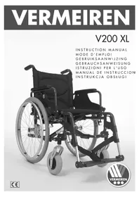 Vermeiren V200 XL - Wózek inwalidzki