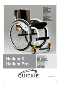 Notice Quickie HELIUM PRO Rolstoel
